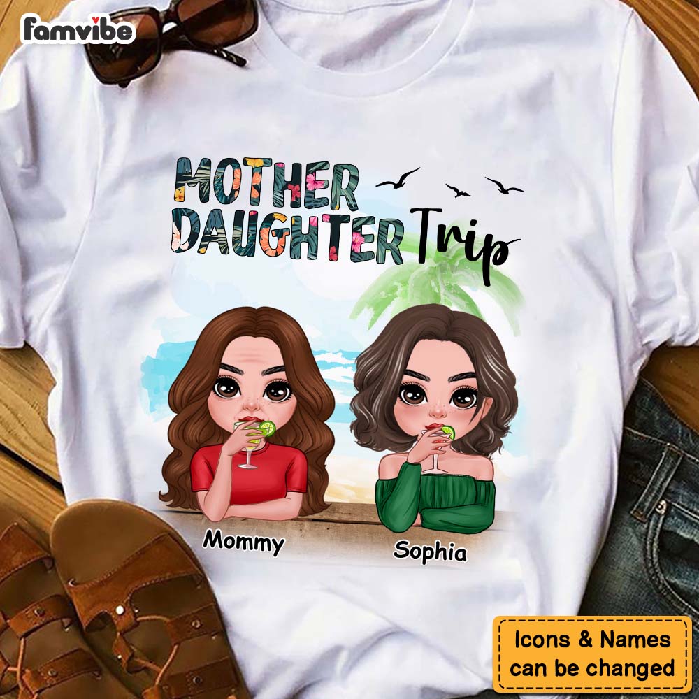 Personalized Mother And Daughter Trip Shirt Hoodie Sweatshirt 24351 Primary Mockup