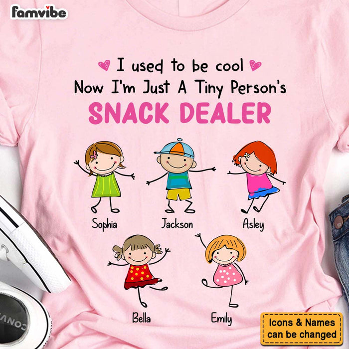 Personalized Grandma Snack Dealer Shirt - Hoodie - Sweatshirt 24352 1