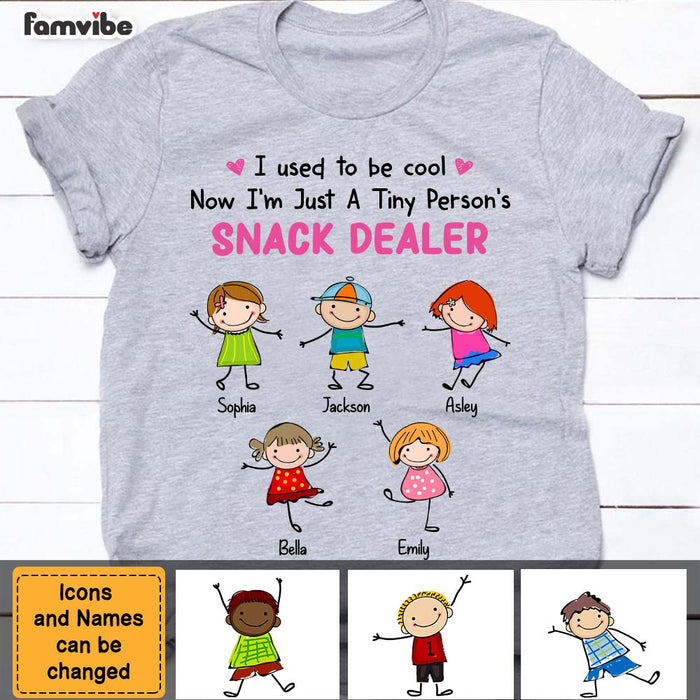 Personalized Grandma Snack Dealer Shirt - Hoodie - Sweatshirt 24352 1
