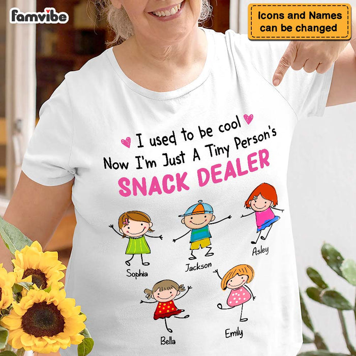 Personalized Grandma Snack Dealer Shirt - Hoodie - Sweatshirt 24352 1