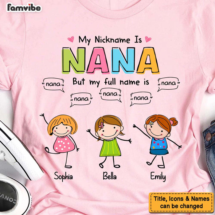 Personalized Nana Nana Nana Funny Shirt - Hoodie - Sweatshirt 24353 1