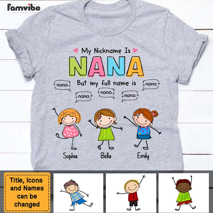 Personalized Nana Nana Nana Funny Shirt - Hoodie - Sweatshirt 24353 1