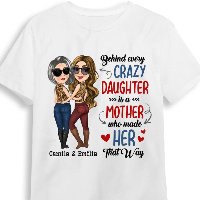 Personalized Funny Gift For Mom And Daughter Shirt - Hoodie - Sweatshirt 24354 1
