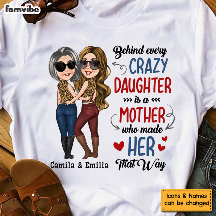 Personalized Funny Gift For Mom And Daughter Shirt - Hoodie - Sweatshirt 24354 1