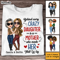 Personalized Funny Gift For Mom And Daughter Shirt - Hoodie - Sweatshirt 24354 thumb 1