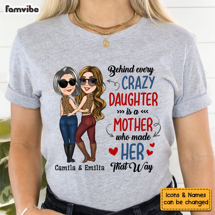 Personalized Funny Gift For Mom And Daughter Shirt - Hoodie - Sweatshirt 24354 1