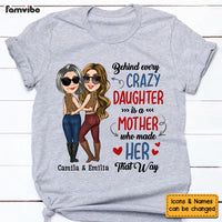 Personalized Funny Gift For Mom And Daughter Shirt - Hoodie - Sweatshirt 24354 thumb 1