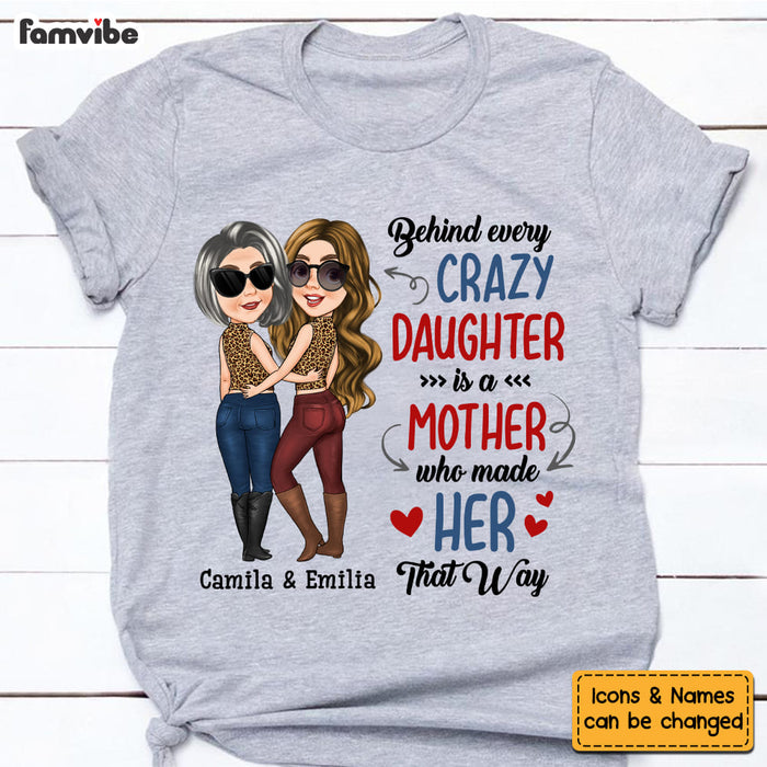 Personalized Funny Gift For Mom And Daughter Shirt - Hoodie - Sweatshirt 24354 1