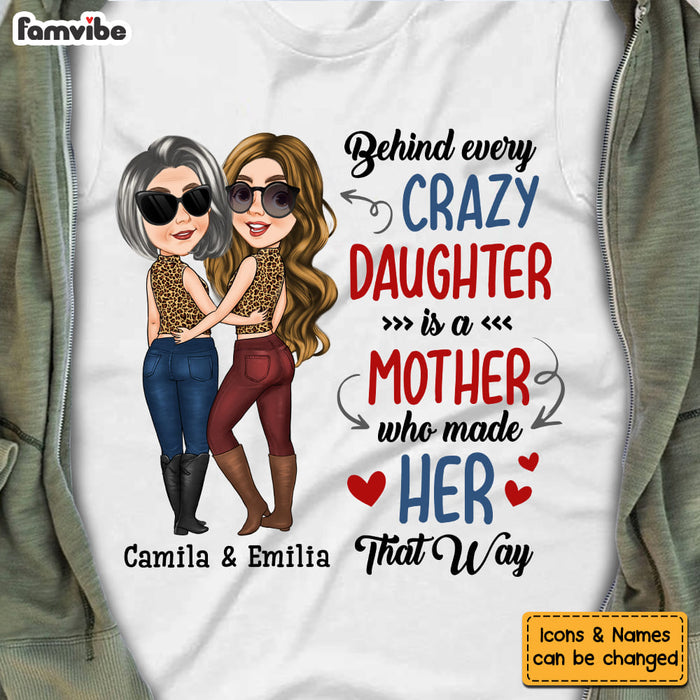 Personalized Funny Gift For Mom And Daughter Shirt - Hoodie - Sweatshirt 24354 1