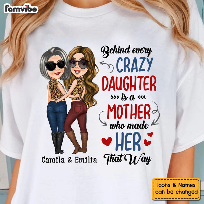 Personalized Funny Gift For Mom And Daughter Shirt - Hoodie - Sweatshirt 24354 1