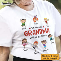 Personalized We Love You Grandma Grandpa Shirt - Hoodie - Sweatshirt 24355 thumb 1