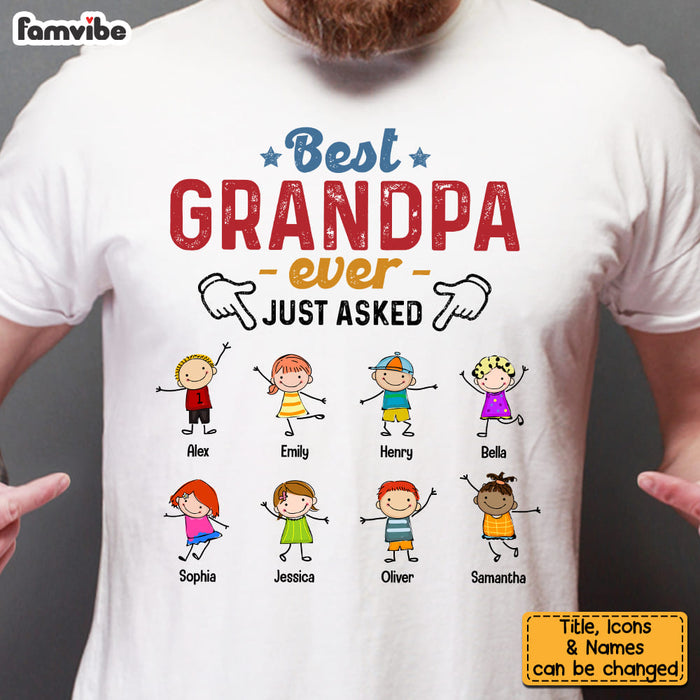 Personalized Gift For Cool Grandpa Shirt - Hoodie - Sweatshirt 24356 1