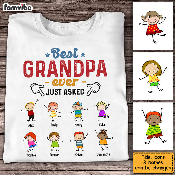 Personalized Gift For Cool Grandpa Shirt - Hoodie - Sweatshirt 24356 1