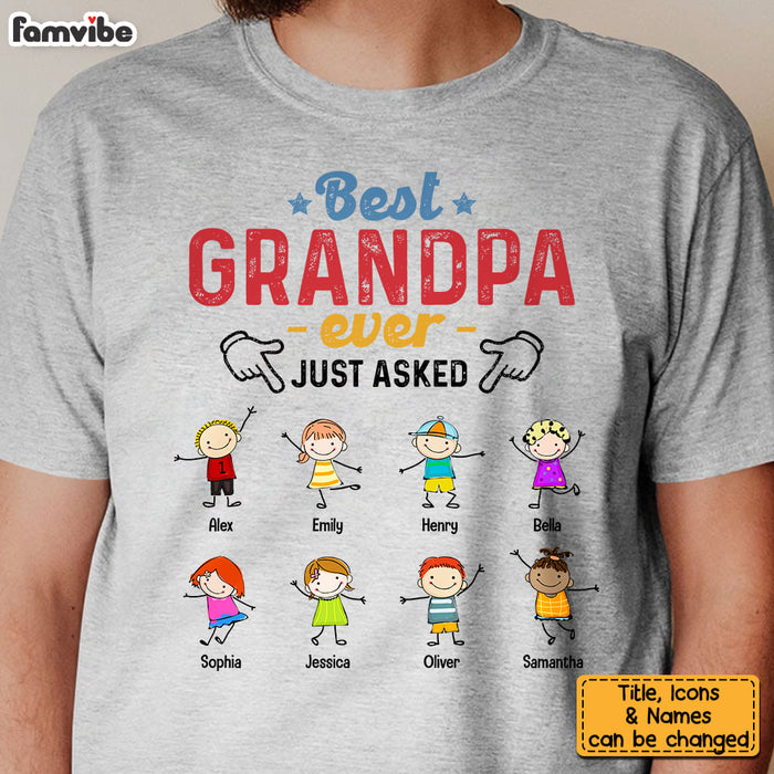Personalized Gift For Cool Grandpa Shirt - Hoodie - Sweatshirt 24356 1