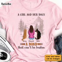 Personalized A Girl And Her Dogs Shirt - Hoodie - Sweatshirt 24357 thumb 1
