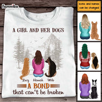 Personalized A Girl And Her Dogs Shirt - Hoodie - Sweatshirt 24357 thumb 1