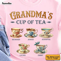 Personalized Grandma's Cup Of Tea Shirt - Hoodie - Sweatshirt 24359 thumb 1