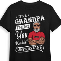 Personalized Gift It's A Grandpa Thing You Wouldn't Understand Shirt - Hoodie - Sweatshirt 24362 thumb 1