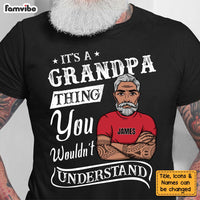 Personalized Gift It's A Grandpa Thing You Wouldn't Understand Shirt - Hoodie - Sweatshirt 24362 thumb 1
