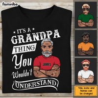 Personalized Gift It's A Grandpa Thing You Wouldn't Understand Shirt - Hoodie - Sweatshirt 24362 thumb 1