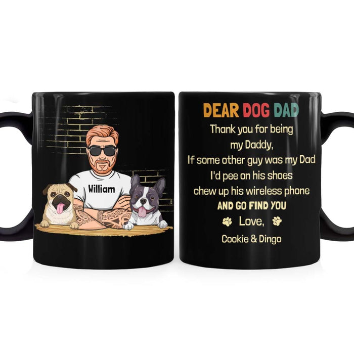 Personalized Thank You For Being My Daddy Mug 24363 1