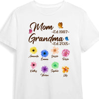 Personalized Gift For Mom Grandma Birth Flower Shirt - Hoodie - Sweatshirt 24365 thumb 1