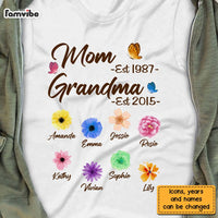 Personalized Gift For Mom Grandma Birth Flower Shirt - Hoodie - Sweatshirt 24365 thumb 1