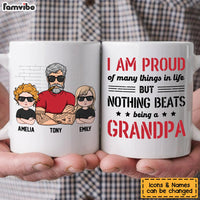 Personalized Gift I Am A Proud Grandpa Mug 24367 thumb 1