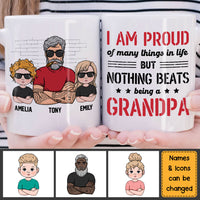 Personalized Gift I Am A Proud Grandpa Mug 24367 thumb 1