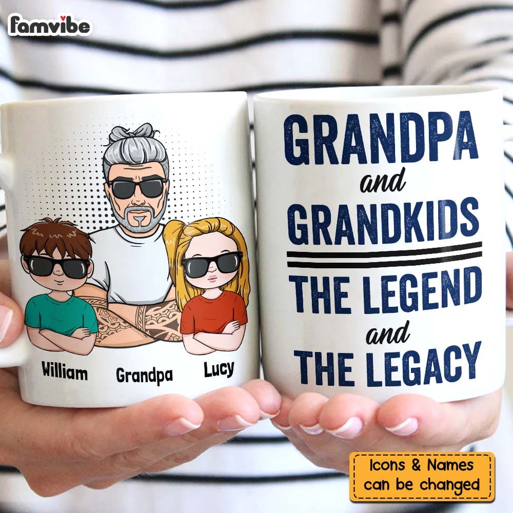 Personalized Gift Grandpa And Smartass Granddaughter Shirt Hoodie Sweatshirt Mug 24369 Primary Mockup
