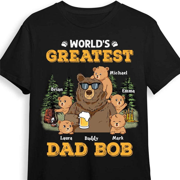 Personalize World's Greatest Dad Bob Shirt - Hoodie - Sweatshirt 24370 1