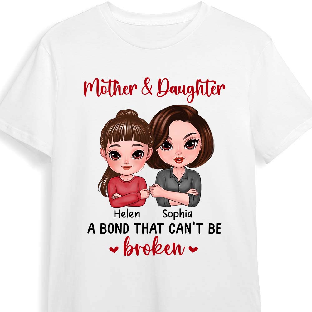 Personalized Gift For Mom Mother And Daughter Shirt Hoodie Sweatshirt 24372 Primary Mockup