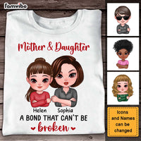 Personalized Gift For Mom Mother And Daughter Shirt - Hoodie - Sweatshirt 24372 thumb 1