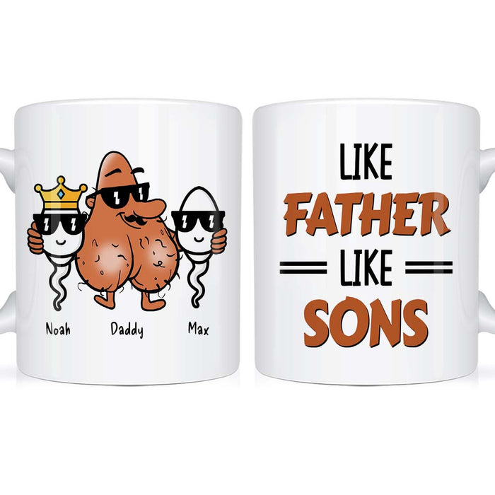 Personalized Like Father Like Son Mug 24385 1