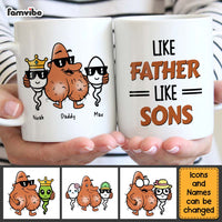 Personalized Like Father Like Son Mug 24385 thumb 1