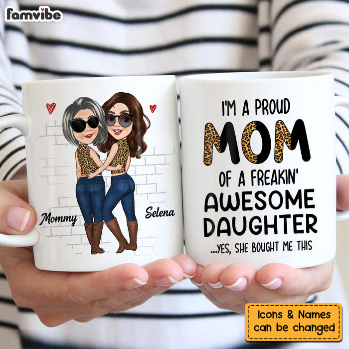 Personalized Gift For Mom From Awesome Daughter Mug 24389 1