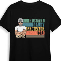 Personalized Husband Daddy Protector Hero Shirt - Hoodie - Sweatshirt 24390 thumb 1