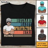 Personalized Husband Daddy Protector Hero Shirt - Hoodie - Sweatshirt 24390 thumb 1