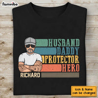 Personalized Husband Daddy Protector Hero Shirt - Hoodie - Sweatshirt 24390 thumb 1