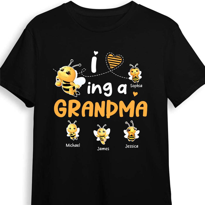 Personalized Gift For Grandma Bee Shirt - Hoodie - Sweatshirt 24396 1