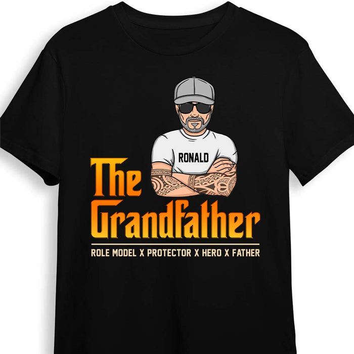 Personalized Gift The Grandfather Role Model Shirt - Hoodie - Sweatshirt 24399 1
