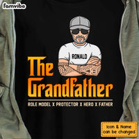 Personalized Gift The Grandfather Role Model Shirt - Hoodie - Sweatshirt 24399 thumb 1