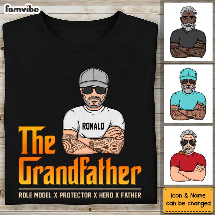 Personalized Gift The Grandfather Role Model Shirt - Hoodie - Sweatshirt 24399 1