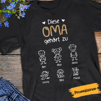 Personalized Oma Opa German Grandma Grandpa Belongs T Shirt AP236 30O57 thumb 1