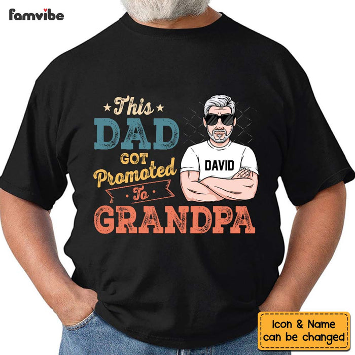 Personalized Gift Promoted To Grandpa Shirt - Hoodie - Sweatshirt 24404 1
