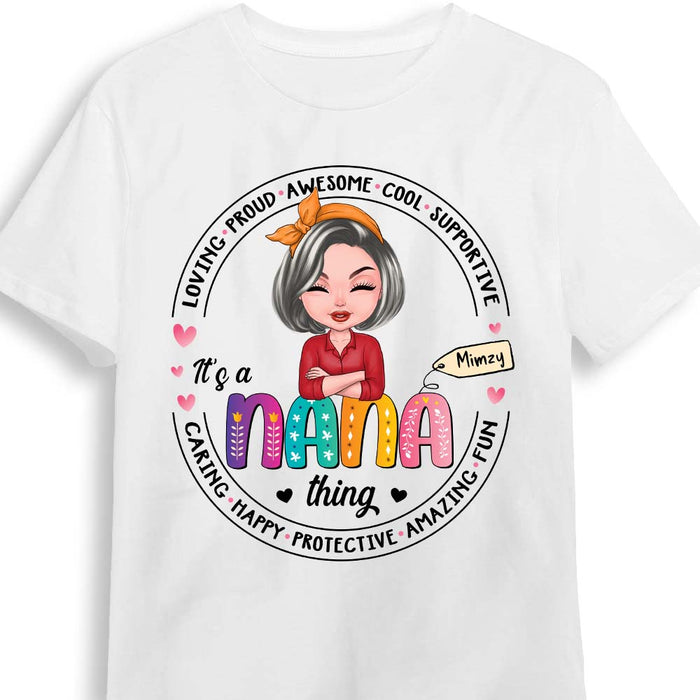 Personalized Gift For Grandma It's A Nana Thing Shirt - Hoodie - Sweatshirt 24405 1