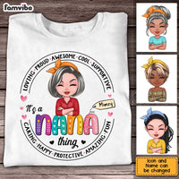 Personalized Gift For Grandma It's A Nana Thing Shirt - Hoodie - Sweatshirt 24405 thumb 1