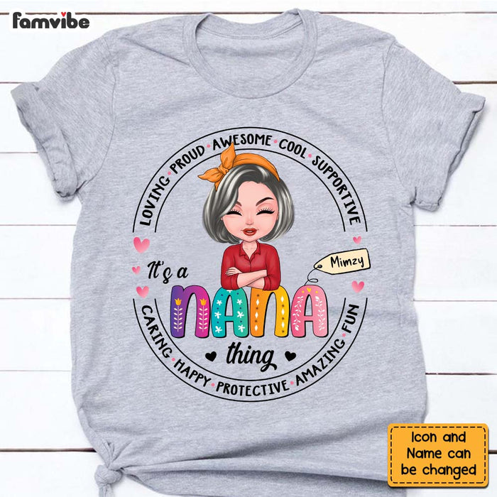 Personalized Gift For Grandma It's A Nana Thing Shirt - Hoodie - Sweatshirt 24405 1