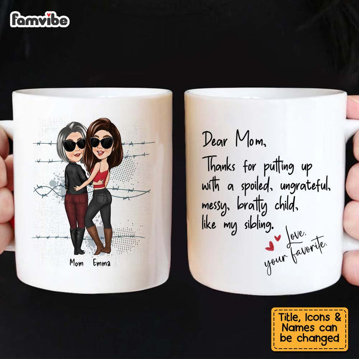 Personalized Gift For Mom Funny Mug 24409 1