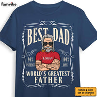 Personalized Gift Dad Label Shirt - Hoodie - Sweatshirt 24416 thumb 1